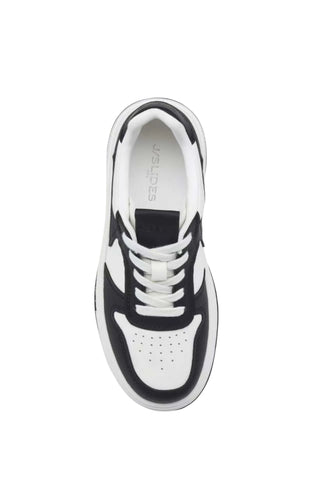 black white