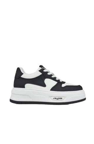 black white