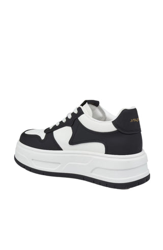 black white